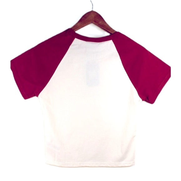 nwt CONEY ISLAND PICNIC Club Coney Cropped Cotton Baby Tee - Picture 4 of 6